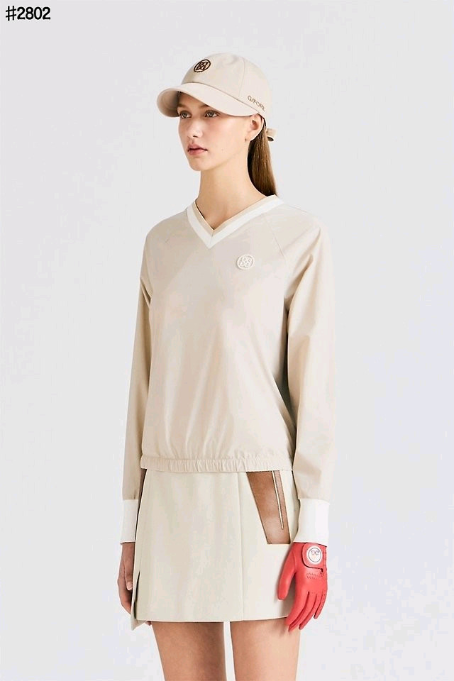 지포어 여성 골프 풀오버 맨투맨 티셔츠 이미지