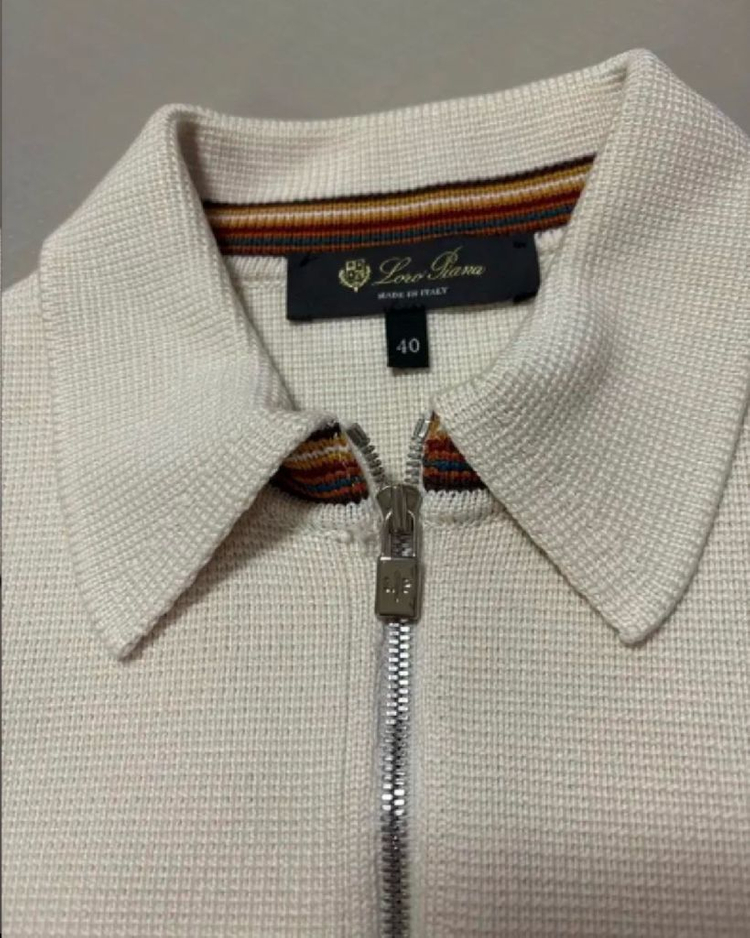 로로피아나니트집업자켓 이미지