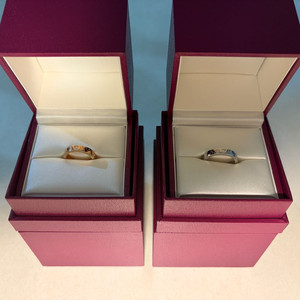 [풀구성/새상품급] 불가리 비제로원 웨딩 밴드 (51호/58호) 판매합니다. 이미지