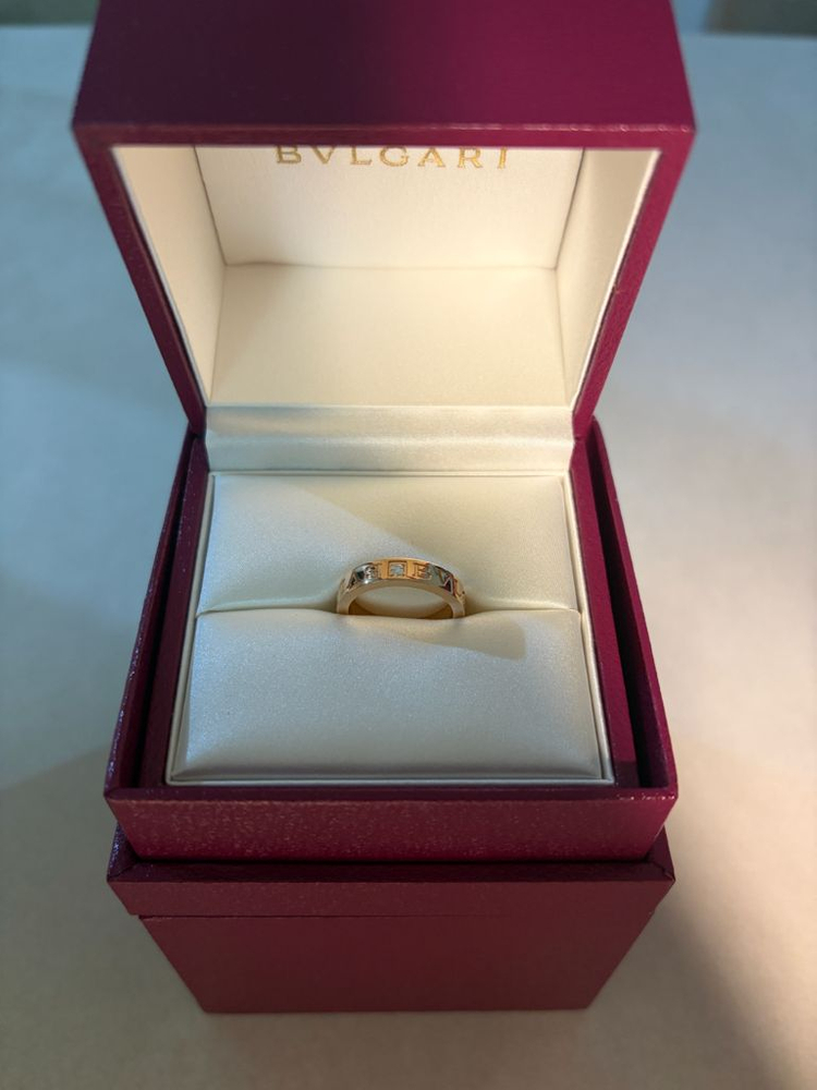 [풀구성/새상품급] 불가리 비제로원 웨딩 밴드 (51호/58호) 판매합니다. 이미지