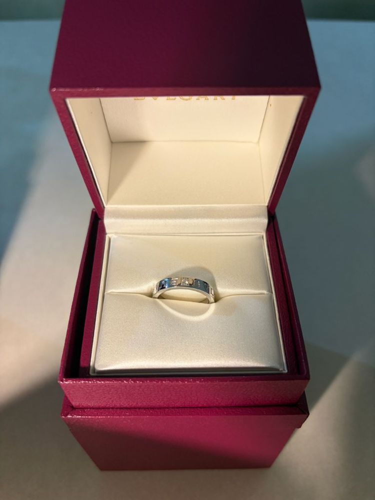 [풀구성/새상품급] 불가리 비제로원 웨딩 밴드 (51호/58호) 판매합니다. 이미지