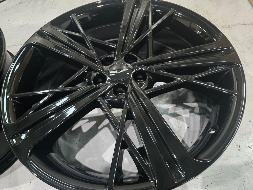 제네시스GV80 쿠페 22인치 순정휠 한대분 판매합니다 이미지