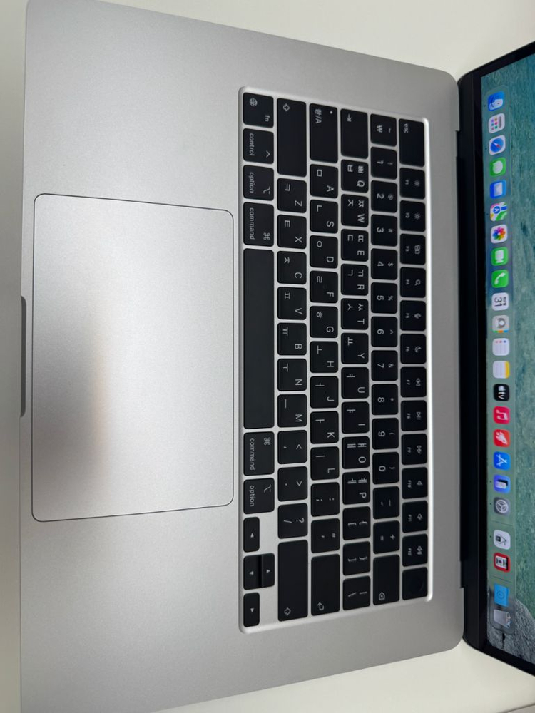 맥북에어 m2 15인치 램 16기가, ssd 512기가 풀박스 팔아요! 이미지