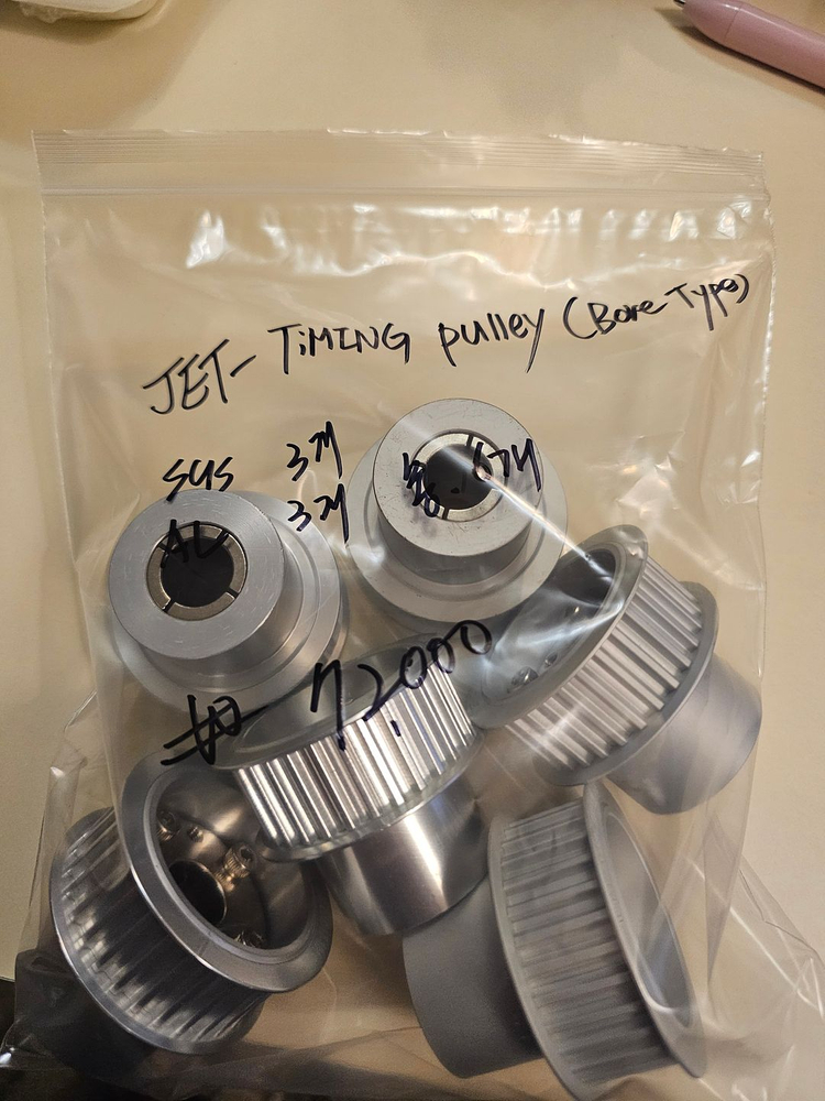 JET-Timing pulley(Bore type) 6개 판매합니다..새상품입니다. .무료 배송/후 결재 이미지