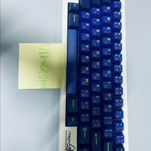 매트릭스랩 히야 hiya 화이트 커스텀 키보드 이미지