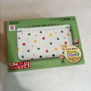 닌텐도 3ds xl 동물의숲 에디션 이미지