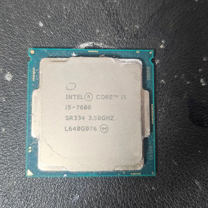 인텔 i5-7600 cpu 팔아요 이미지