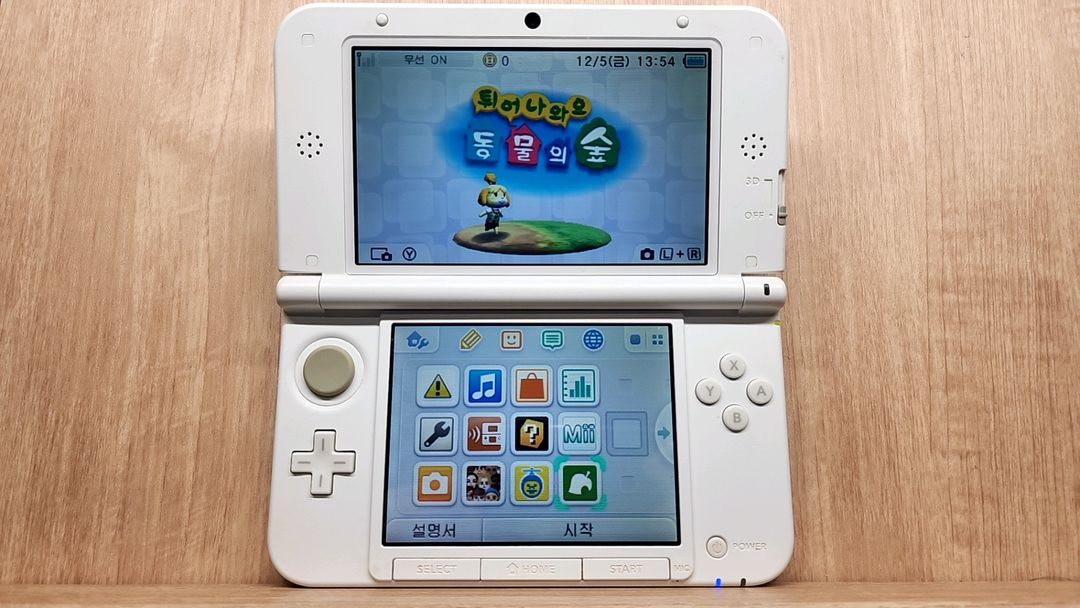 닌텐도 3ds 동물의숲 에디션 풀박스 이미지