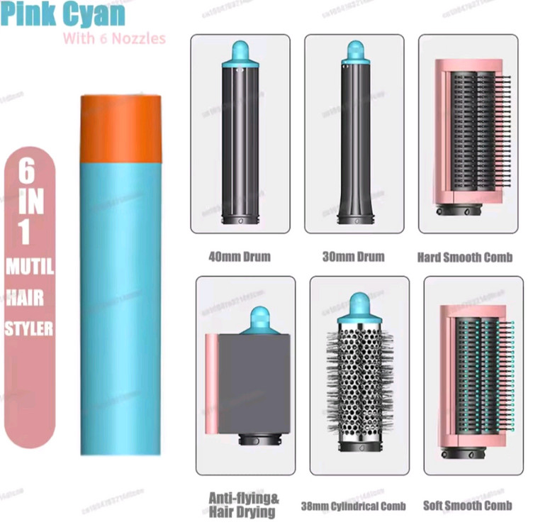 차이슨 에어랩 멀티 스타일러 드라이어 6종노즐 풀세트 이미지