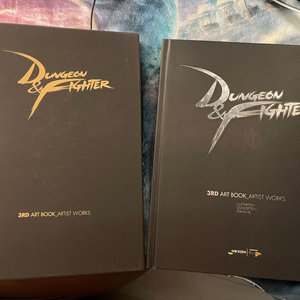 던파 3rd 아트북 + ndc 아트북 이미지