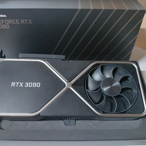 NVIDIA RTX 3090 fe 블로어 이미지