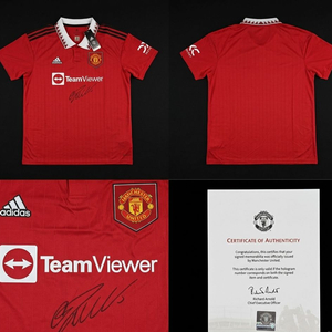 크리스티아누 호날두 22/23맨유 친필 싸인 유니폼 구단인증 COA 포함 이미지