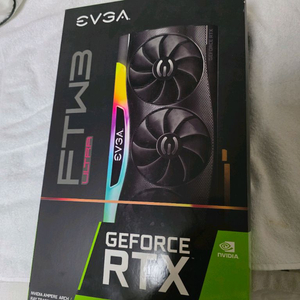 EVGA FTW RTX 3080 그래픽카드 이미지