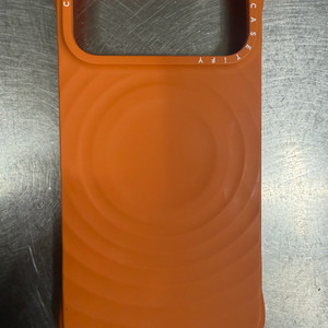 아이폰17프로맥스 케이스티파이 오랜지정품 이미지