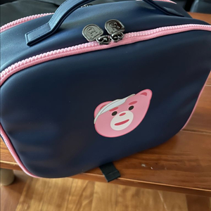 [미사용 새제품] 벨리곰 골프 파우치 가방 핑크색 이미지