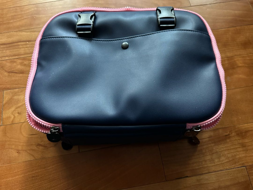 [미사용 새제품] 벨리곰 골프 파우치 가방 핑크색 이미지