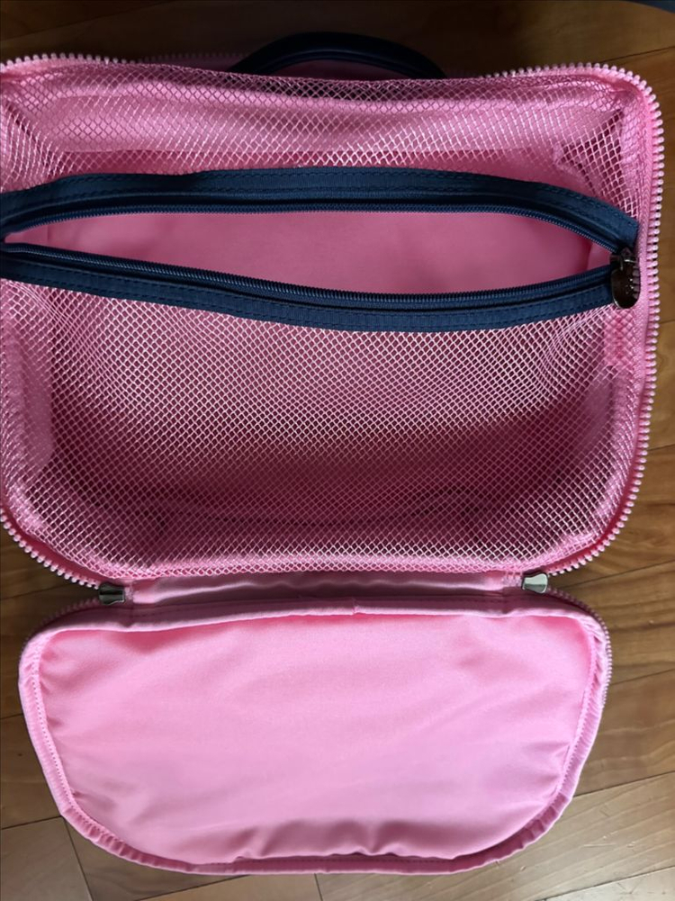 [미사용 새제품] 벨리곰 골프 파우치 가방 핑크색 이미지