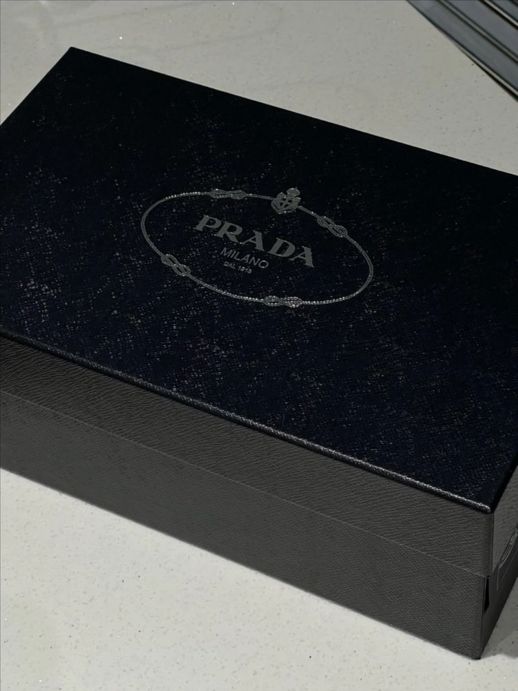 프라다 PRADA 브러시드 투톤 로퍼 7.5사이즈 (265-270) 새상품 이미지