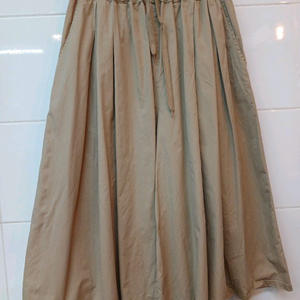 베이지 플레어 롱 치마바지 free 이미지