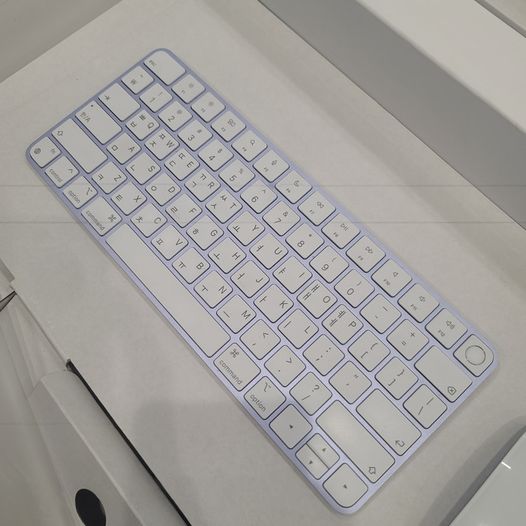 애플 아이맥 iMac 24인치 M1 / 퍼플 / RAM 8GB / SSD 256GB 풀박스 팝니다. 이미지