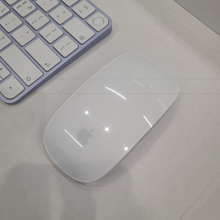 애플 아이맥 iMac 24인치 M1 / 퍼플 / RAM 8GB / SSD 256GB 풀박스 팝니다. 이미지