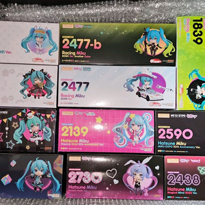 하츠네 미쿠 넨도로이드 28종 일괄 팝니다. (내용필) 이미지
