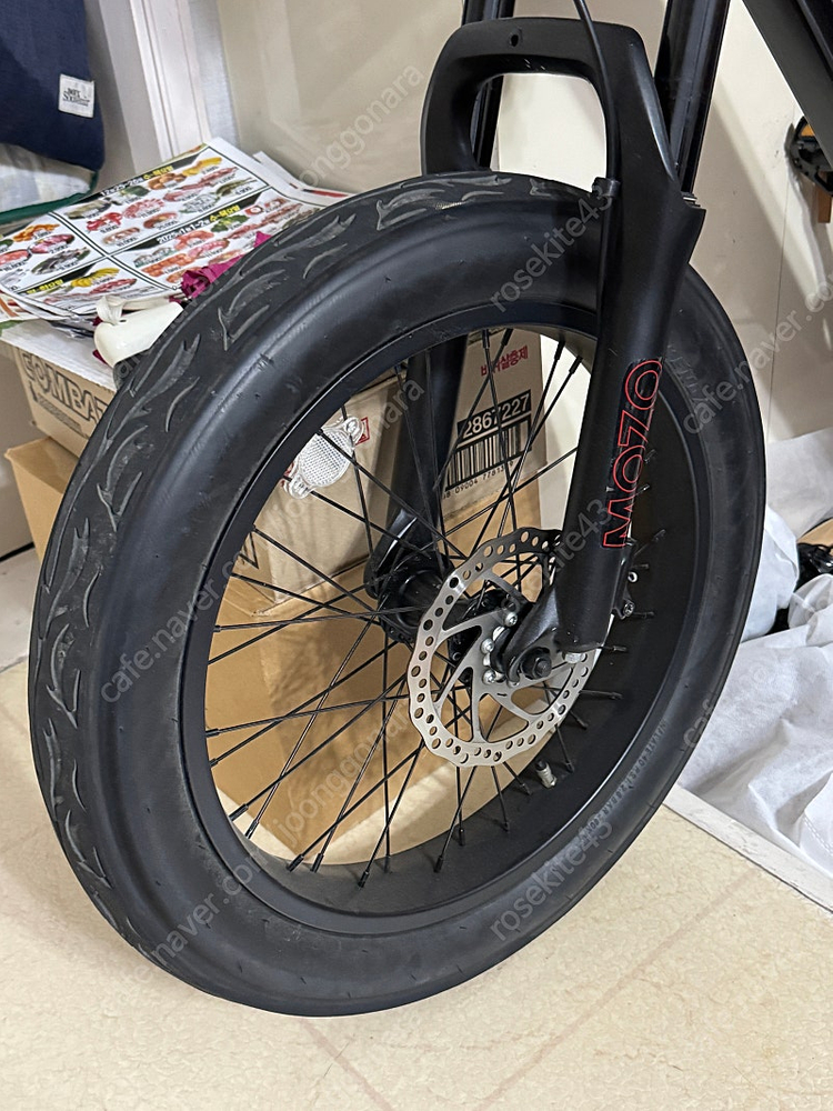 알톤 코디악 20 FAT 전기자전거 2020년구매 270km 사용 이미지