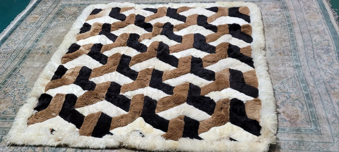 페루 대형 알파카 카페트 - PR102 - 이미지