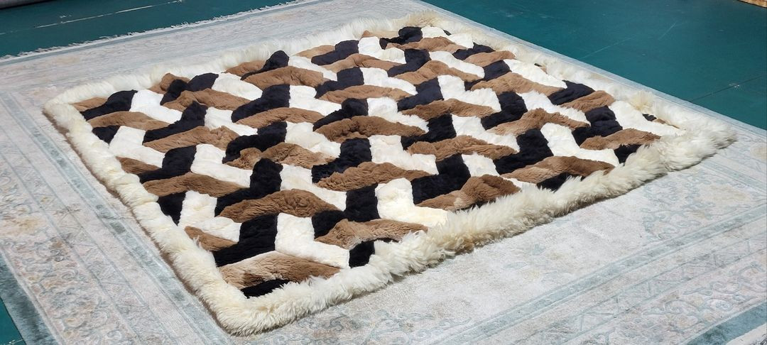 페루 대형 알파카 카페트 - PR102 - 이미지