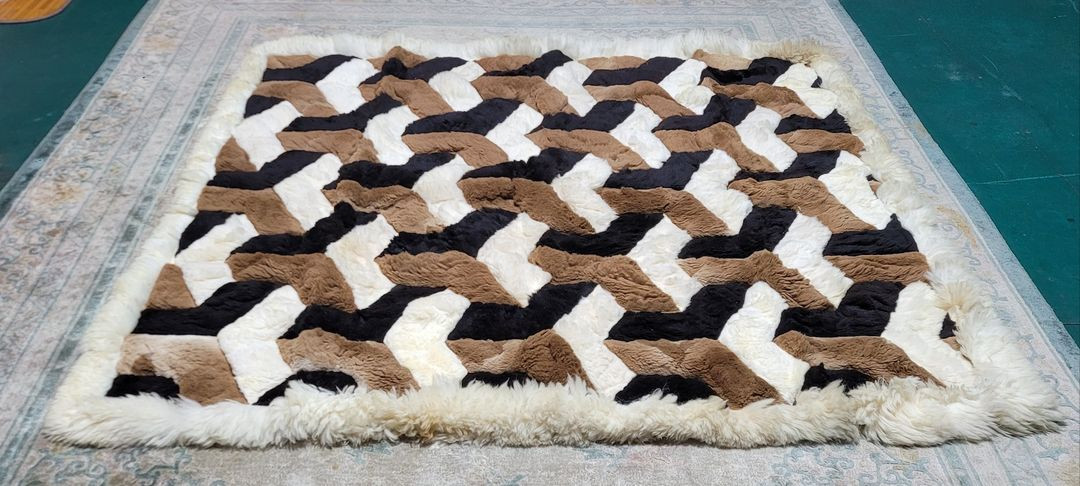 페루 대형 알파카 카페트 - PR102 - 이미지