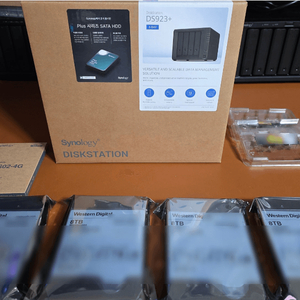 시놀로지 DS923+ WD 32TB+E10G22-T1-MINI 추가가능 이미지
