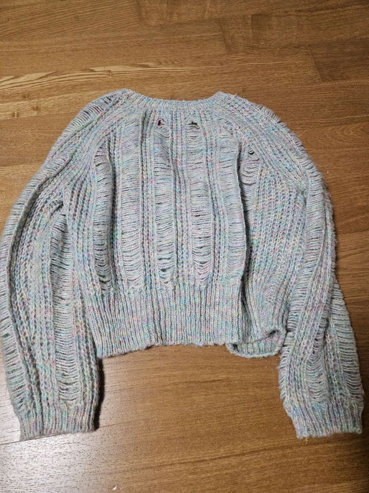 여성 니트 가디건 s사이즈 이미지