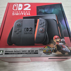 닌텐도 스위치2 마리오카트월드 세트 미개봉 새상품 판매합니다 이미지