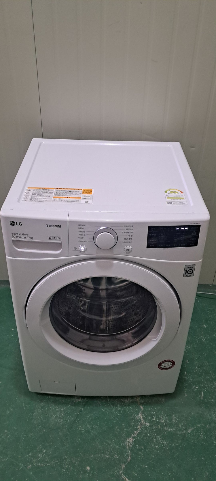 2775 엘지트롬 17KG 드럼세탁기(화이트) 이미지