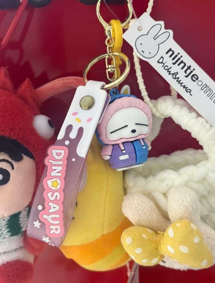 캐릭터 인형 키링 세트 이미지