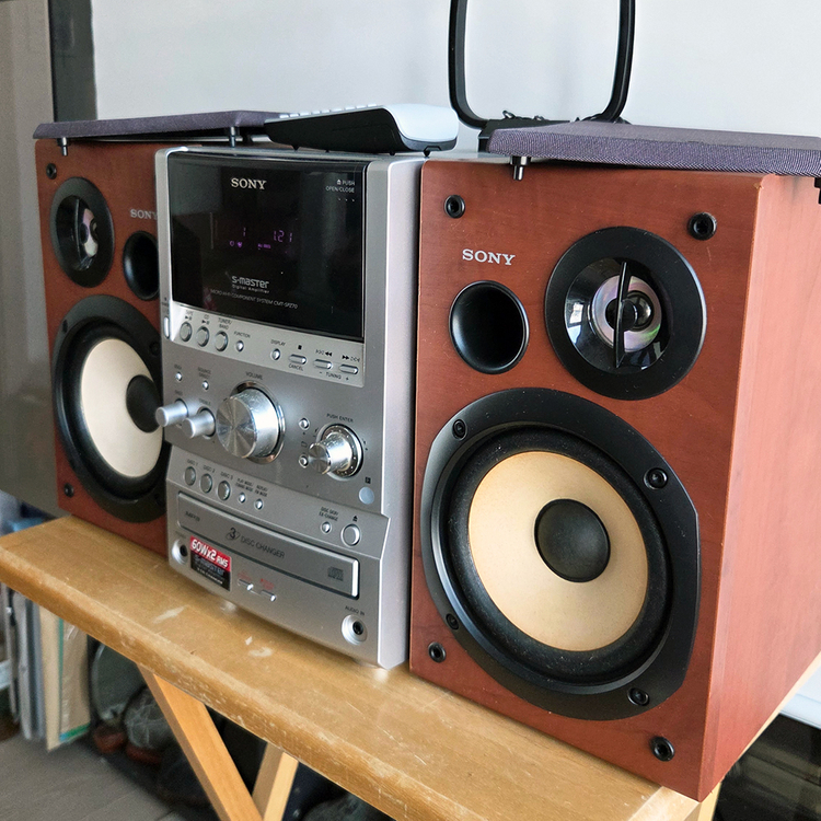 SONY 마이크로 오디오 3CD 시스템 CMT-SPZ70 이미지