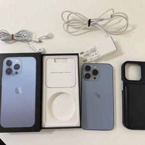 아이폰 13프로 1테라 시에라블루 이미지