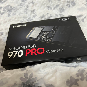 미개봉 마지막 MLC SSD 삼성 970 PRO 1T 팝니다 이미지