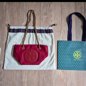 토리버치 가방 엘라 체인 스몰 레드 새상품 이미지