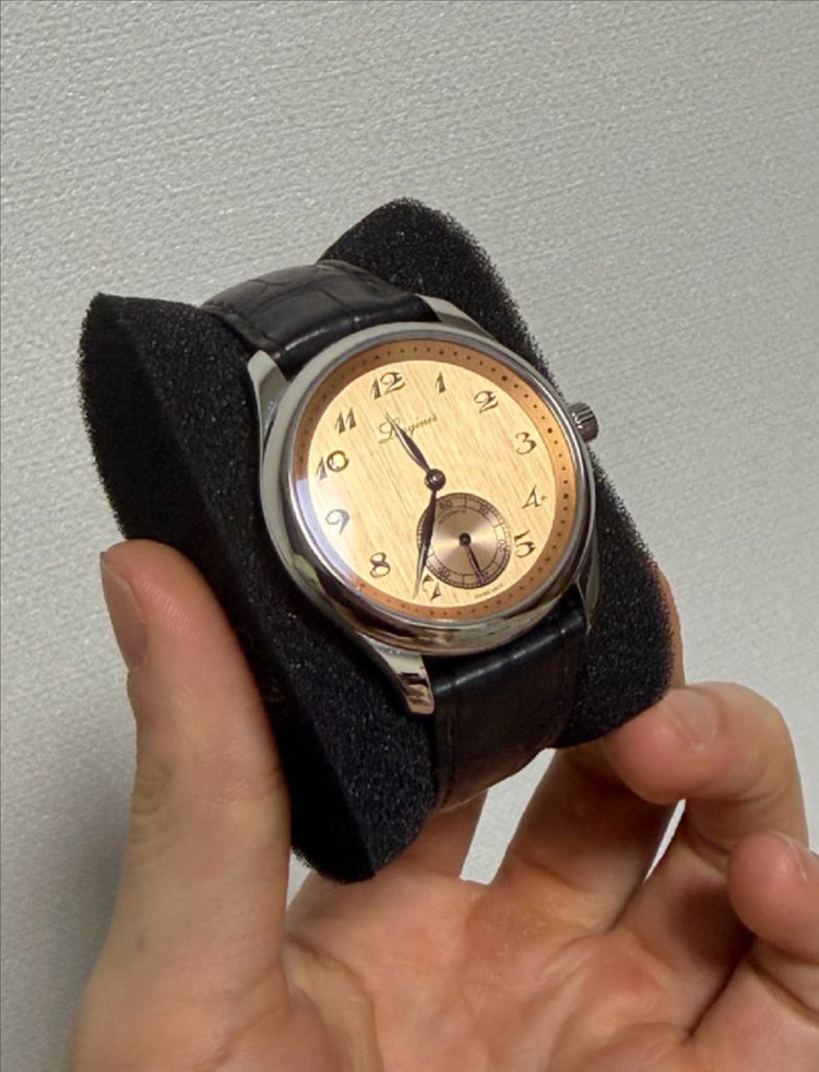 론진 마스터콜렉션 스몰세컨즈 살몬 190주년 이미지