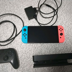 닌텐도 스위치 네온 OLED(23년모델) + 프로콘 이미지