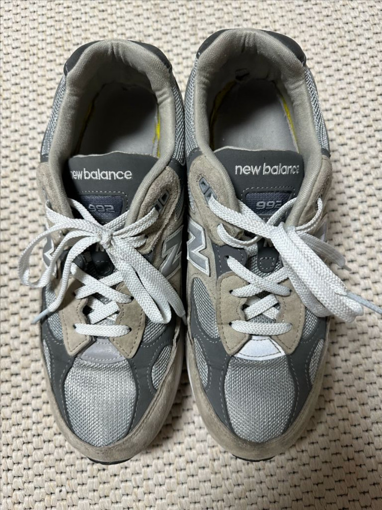 뉴발란스 Made in USA 992 그레이 270사이즈 팝니다 이미지