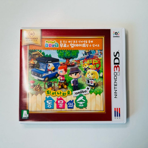 닌텐도 3DS 튀어나와요 동물의 숲 아미보+ 튀동숲 한글판 곽칩 판매 (모동숲) 이미지