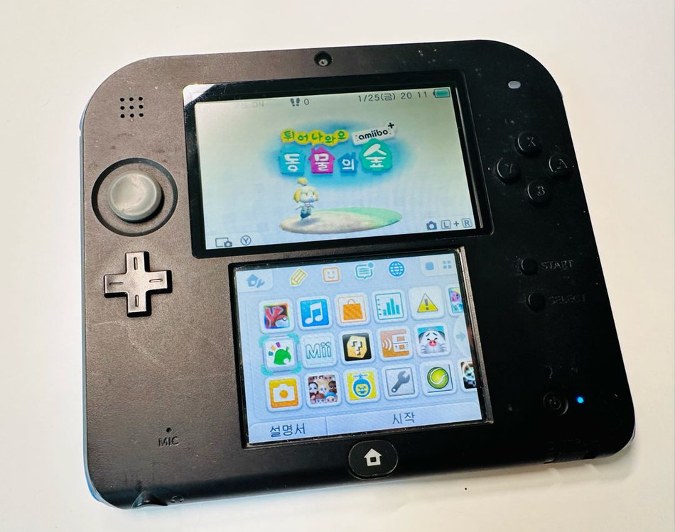 닌텐도 3DS 튀어나와요 동물의 숲 아미보+ 튀동숲 한글판 곽칩 판매 (모동숲) 이미지