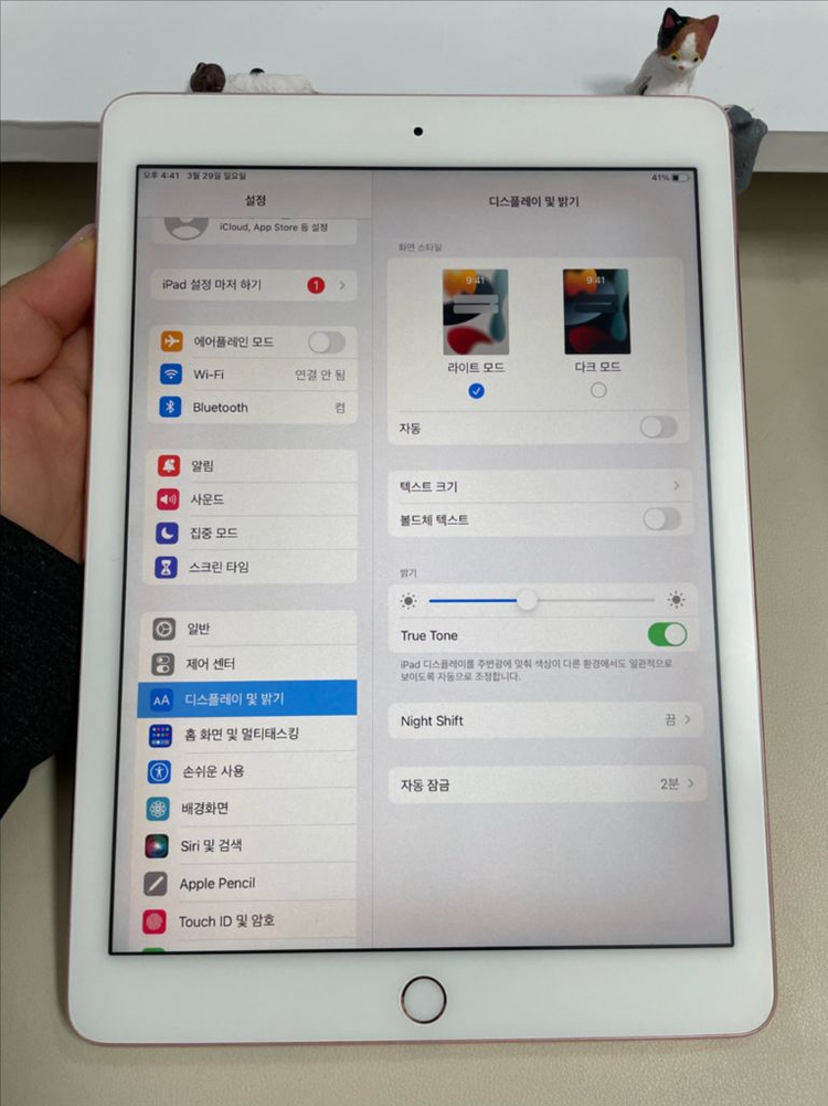 아이패드프로9.7 32G 로즈골드 WIFI S급 이미지