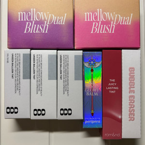 색조 화장품 모음(오드타입/페리페라/글맆/퓌/롬앤)증정 파우치 망곰 올영 올리브영 무신사 망그러진곰 이미지
