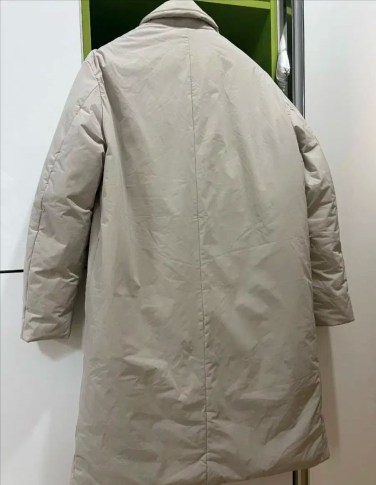 띠어리 아이보리 패딩코트 100-105 이미지