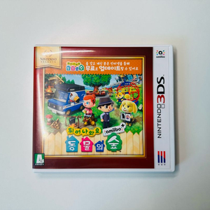 닌텐도 3DS 튀어나와요 동물의 숲 아미보+ 튀동숲 한글판 곽칩 판매 (모동숲) 이미지
