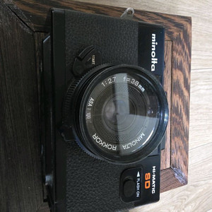 부품용 미놀타 하이매틱 SD 필름 카메라 이미지