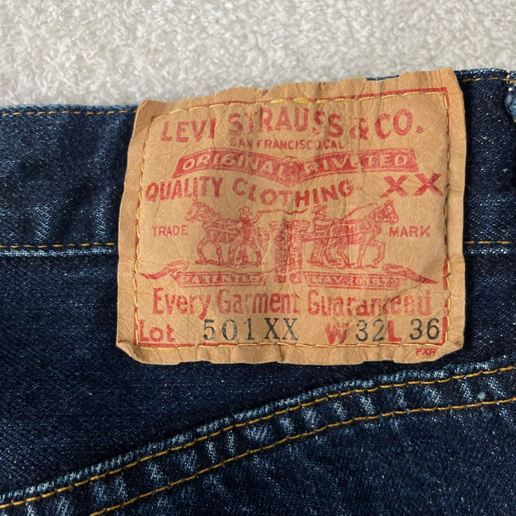 리바이스 501XX 발렌시아 USA LVC 셀비지 팬츠 바지 이미지